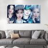 Black Pink Jisoo Jennie Ros Lisa Girl Group Posters Canvas Prints Painting Wall Art Pictures Living 2 - Black Pink Gifts