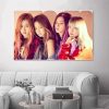 Black Pink Jisoo Jennie Ros Lisa Girl Group Posters Canvas Prints Painting Wall Art Pictures Living 3 - Black Pink Gifts