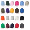 sweatshirt color chart - Black Pink Gifts