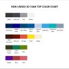 tank top color chart - Black Pink Gifts